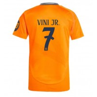 Camiseta Real Madrid Vinicius Junior #7 Segunda Equipación Replica 2024-25 mangas cortas